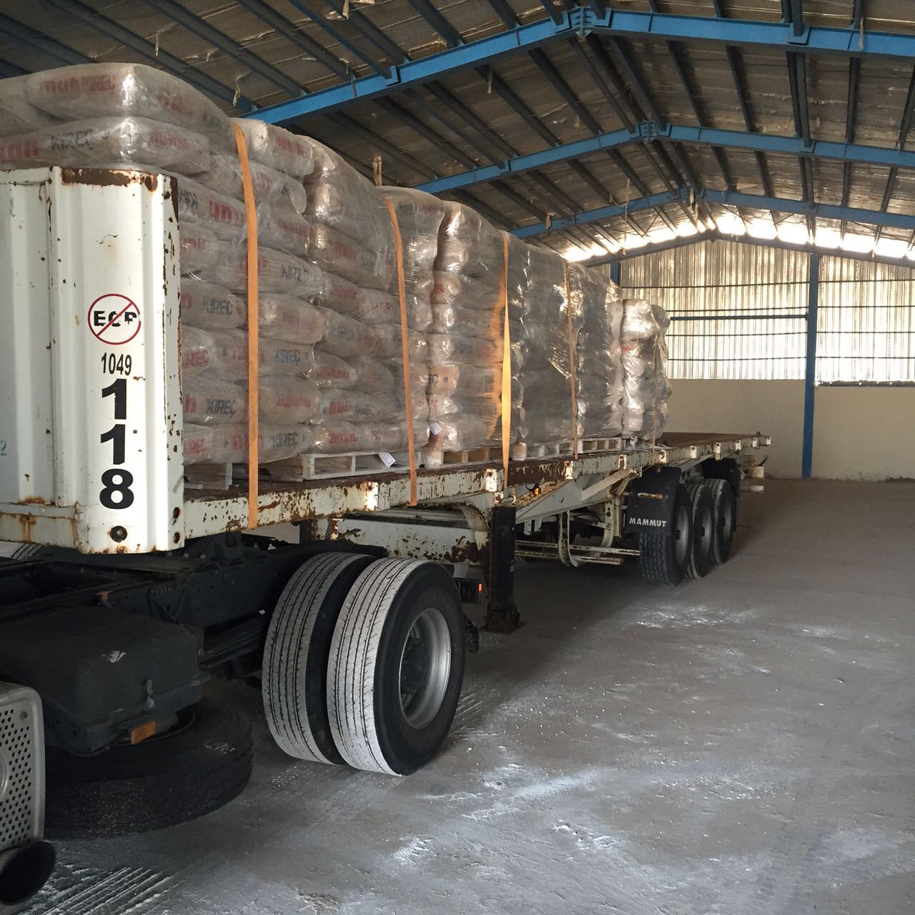 Industrial materials logistics support